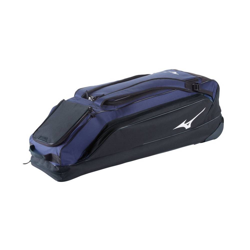 Mens Mizuno Classic Wheel G2 Baseball Bag Navy Philippines (UEAOKY897)